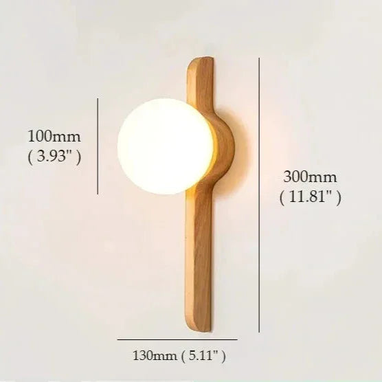 Relmunda Wood Wall Lamp