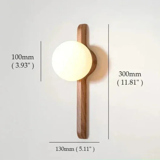 Relmunda Wood Wall Lamp