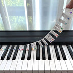 Removable Silicone Piano Keyboard Note Labels for 88-Key Pianos, view 10