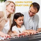Removable Silicone Piano Keyboard Note Labels for 88-Key Pianos, view 2