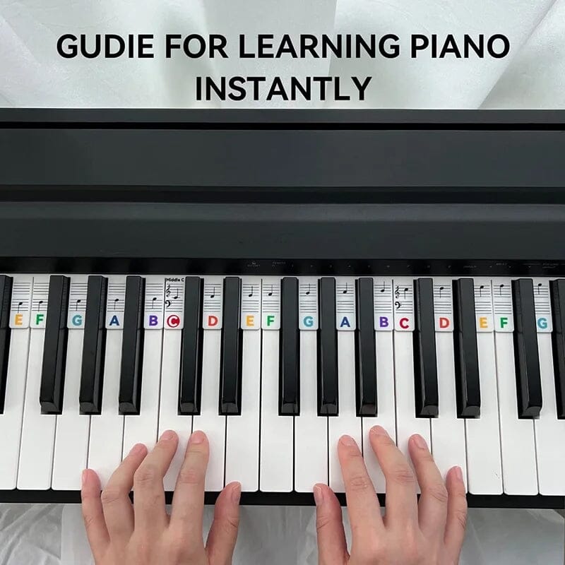 Removable Silicone Piano Keyboard Note Labels for 88-Key Pianos, view 7