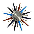 Retro Starburst Wall Clock | High & Bury
