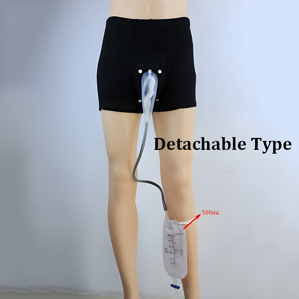Reusable Urine Collector Underwear with 500 ml Pouch for Adults, view 6