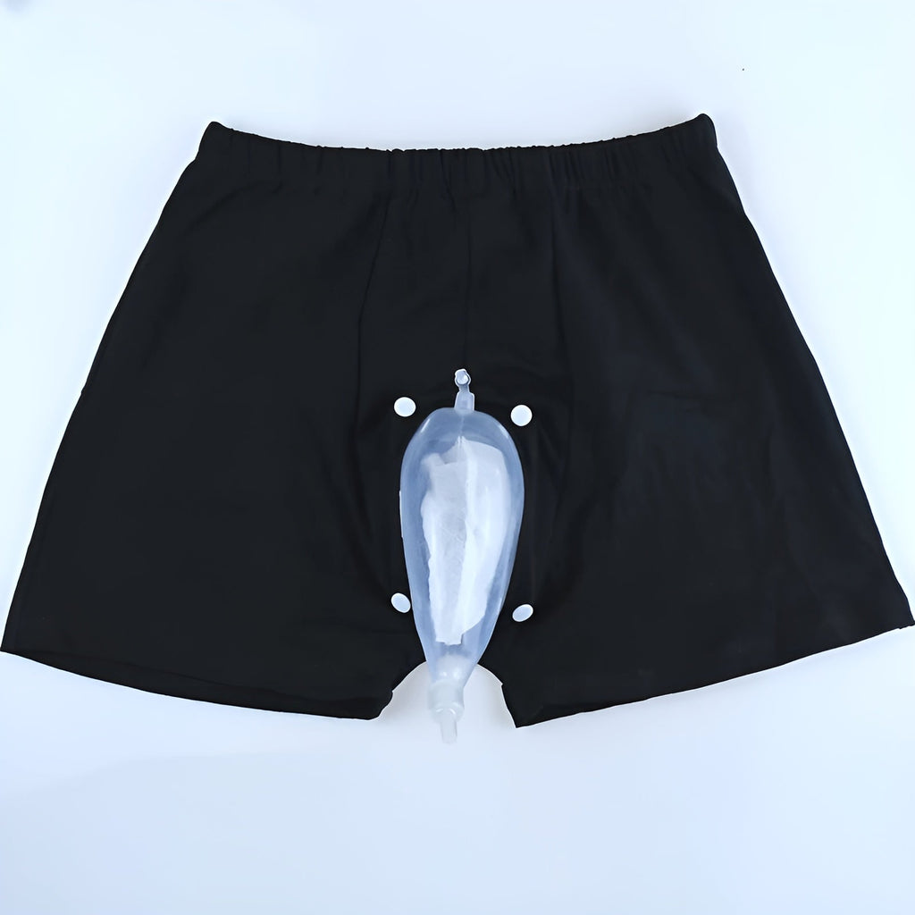 Reusable Urine Collector Underwear with 500 ml Pouch for Adults