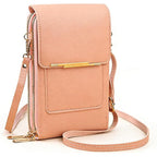 RFID-Blocking Phone Crossbody Bag, 19 x 11 x 5 cm, PU Leather, view 12