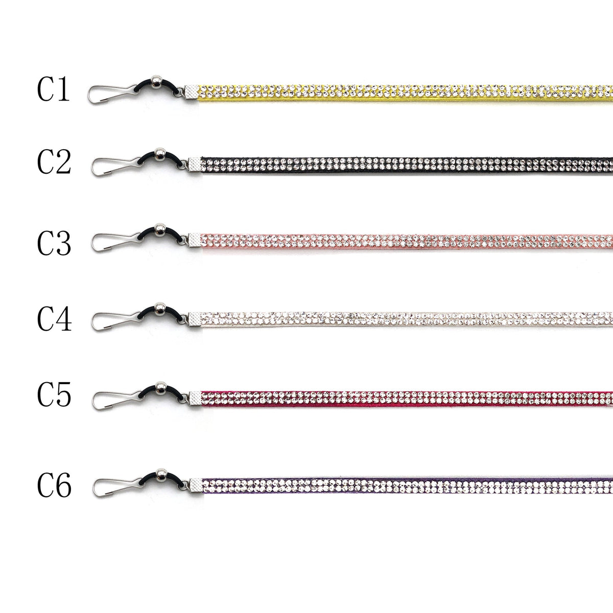 Rhinestone-Embellished Dog Leash with Soft, Comfortable Grip Handle, view 3