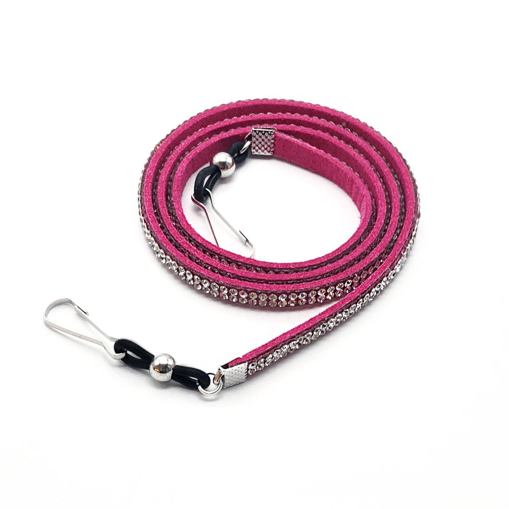 Rhinestone-Embellished Dog Leash with Soft, Comfortable Grip Handle, view 4