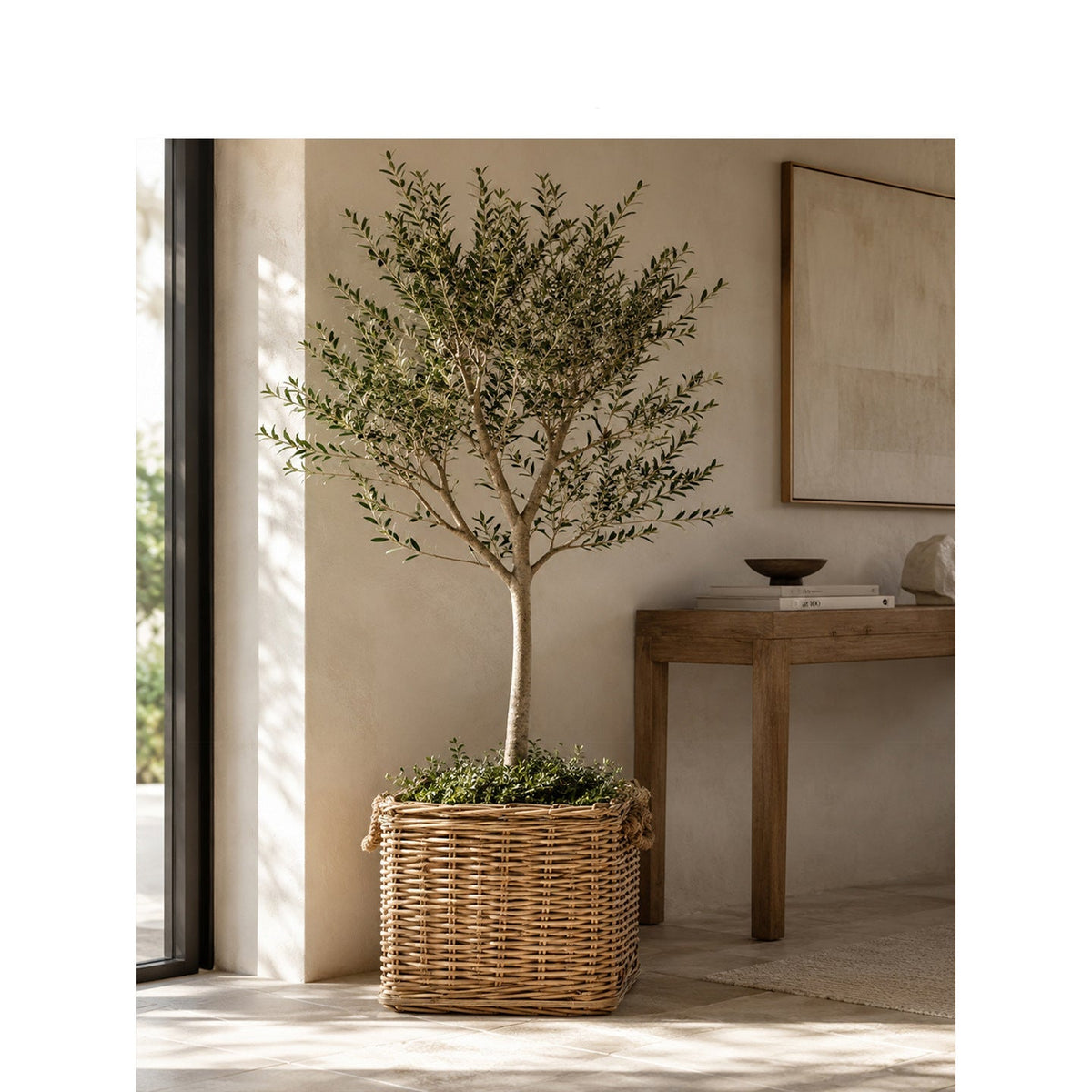 Robust Storage Basket with Reinforced Handles | High & Bury