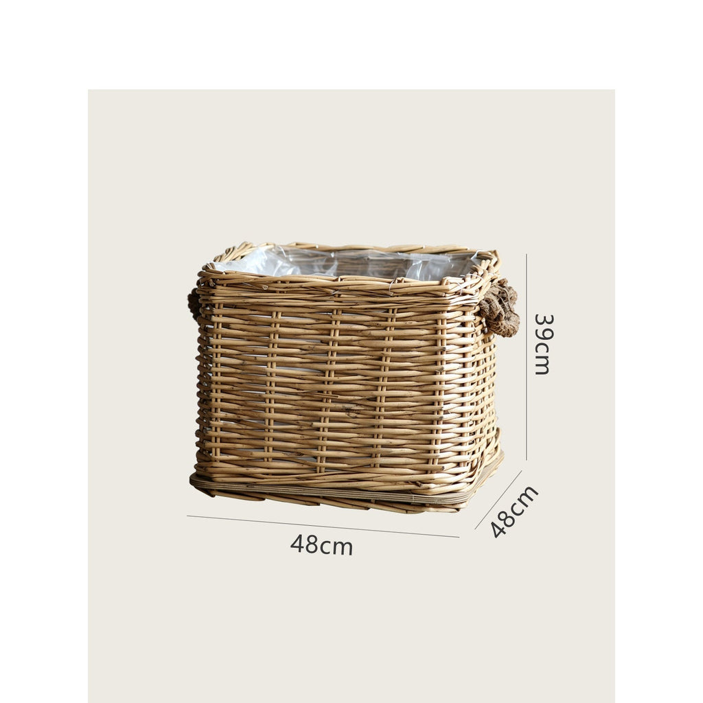 Robust Storage Basket with Reinforced Handles | High & Bury