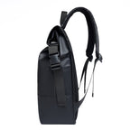 Roll-Top Waterproof Backpack with Padded Straps and Multiple Pockets