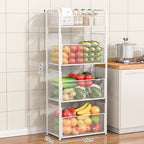 Rolling Kitchen Storage Rack | High & Bury