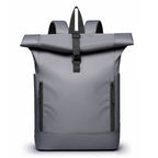 Rolltop Backpack with Padded Straps for Commuting and Weekend Travel, view 5