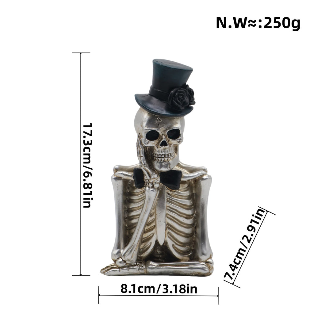 Romantic Skeleton Figure | High & Bury