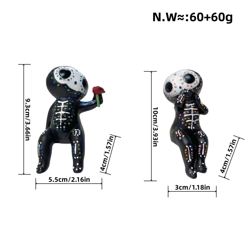 Romantic Skeleton Figure | High & Bury