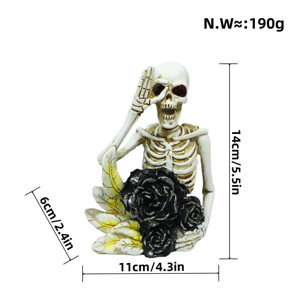 Romantic Skeleton Figure | High & Bury
