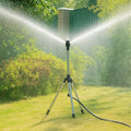 Rotating Tripod Garden Sprinkler, Stainless Steel and ABS, 360°