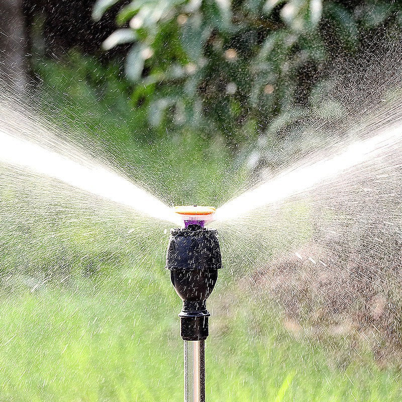 Rotating Tripod Garden Sprinkler with Adjustable Spray and Mist, view 3