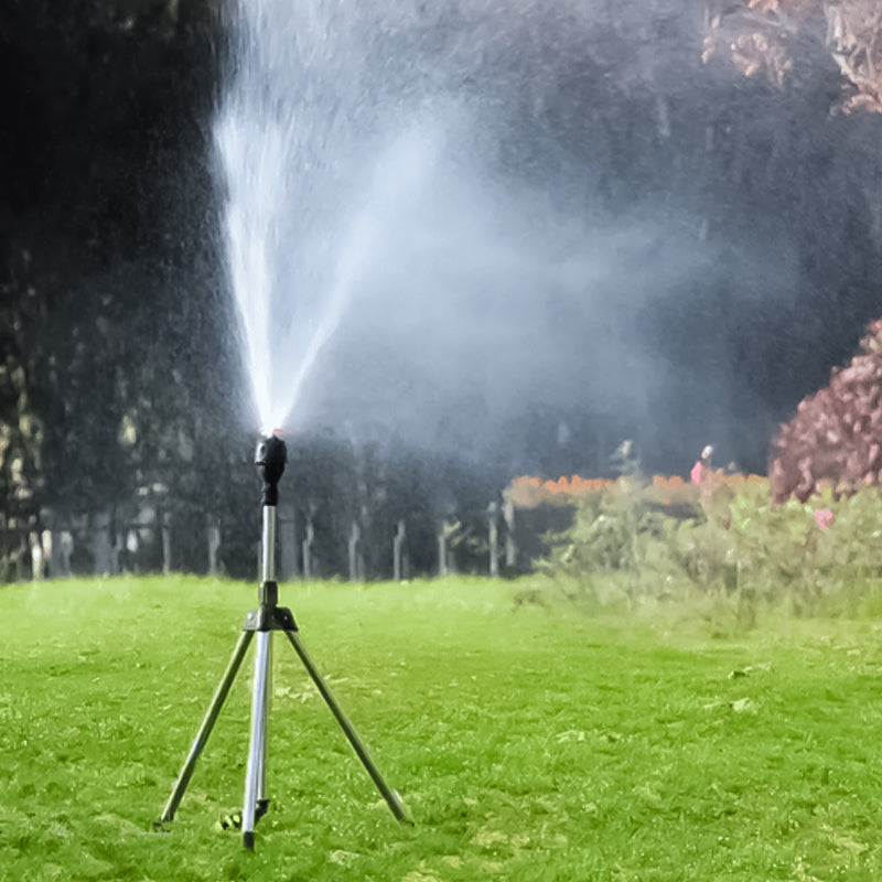Rotating Tripod Garden Sprinkler with Adjustable Spray and Mist, view 8
