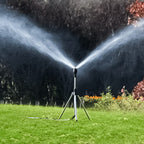 Rotating Tripod Sprinkler with Adjustable Spray and 360-Degree Rotation, view 5
