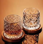 Rotating Whisky Glass with a Base and Comfortable Grip for Tasting, view 2