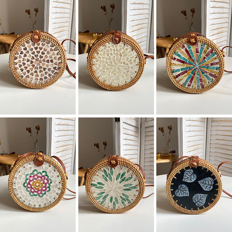 Round Bast-Handbag | High & Bury