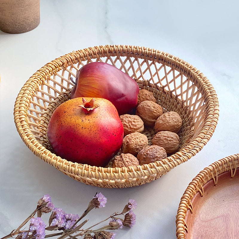Round Braided Decoration Basket | High & Bury