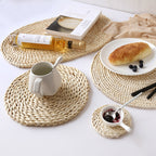 Round Coaster made of Natural Fiber | High & Bury