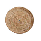 Round Decorative Plate made of Woven Material | High & Bury