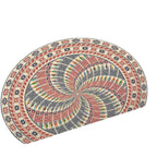 Round Geometric Area Mat | High & Bury
