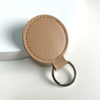 Round Leather Keyring | High & Bury