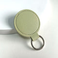 Round Leather Keyring | High & Bury