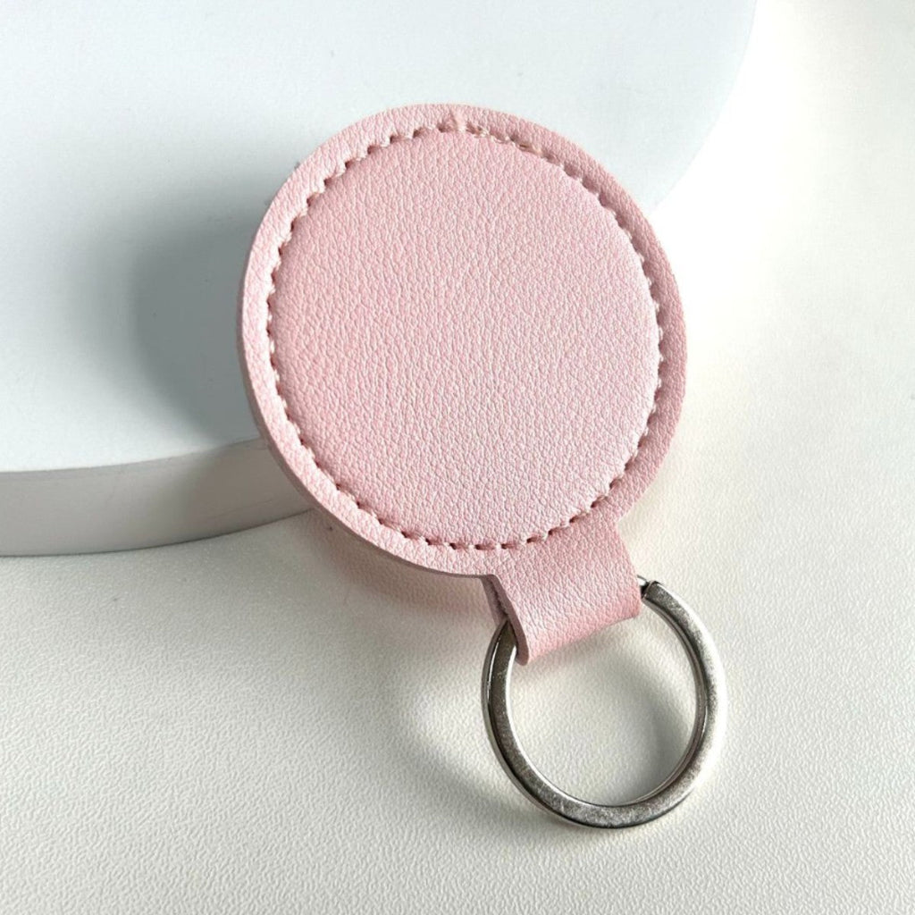 Round Leather Keyring | High & Bury