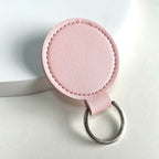 Round Leather Keyring | High & Bury