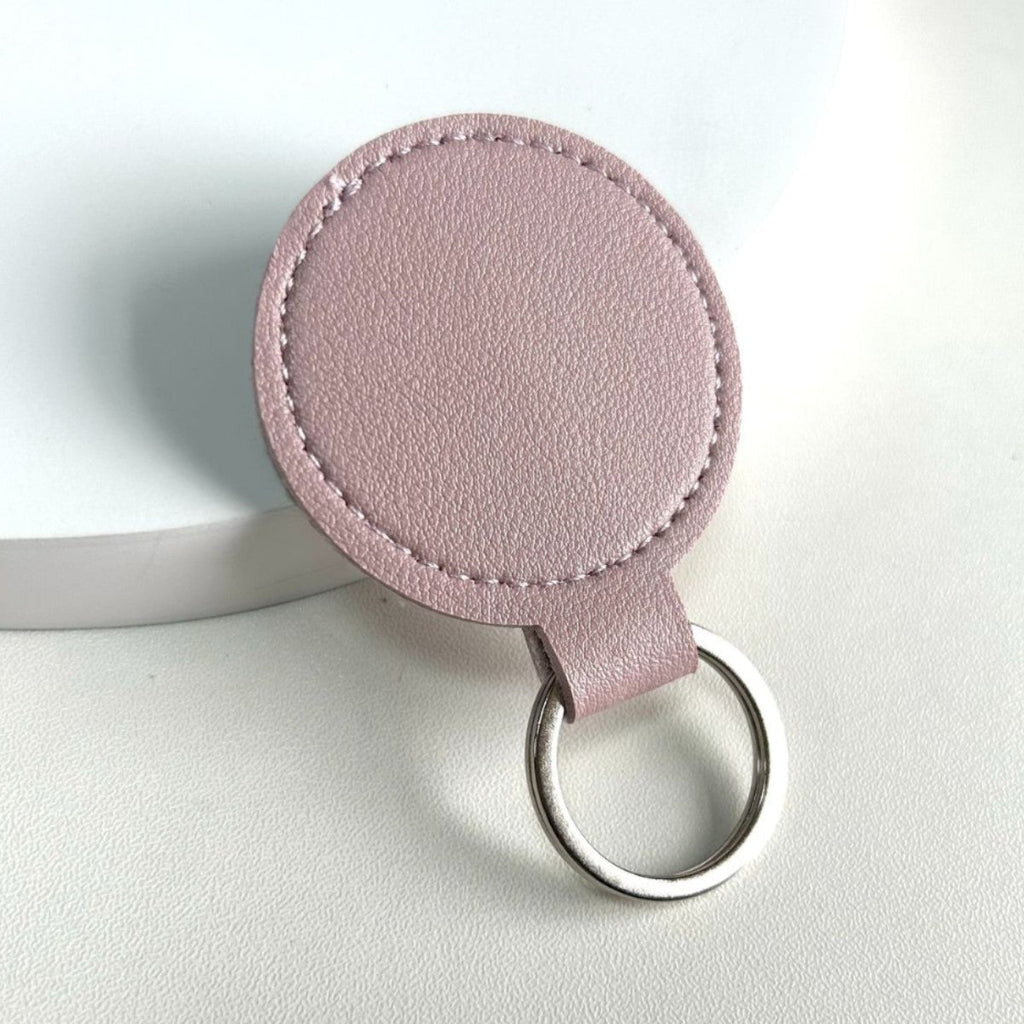 Round Leather Keyring | High & Bury