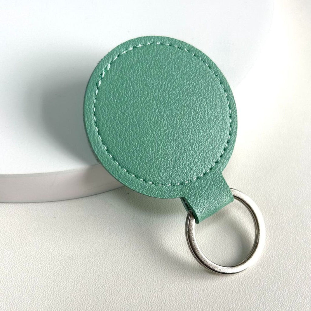 Round Leather Keyring | High & Bury