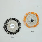 Round Macrame Wall Mirror | High & Bury
