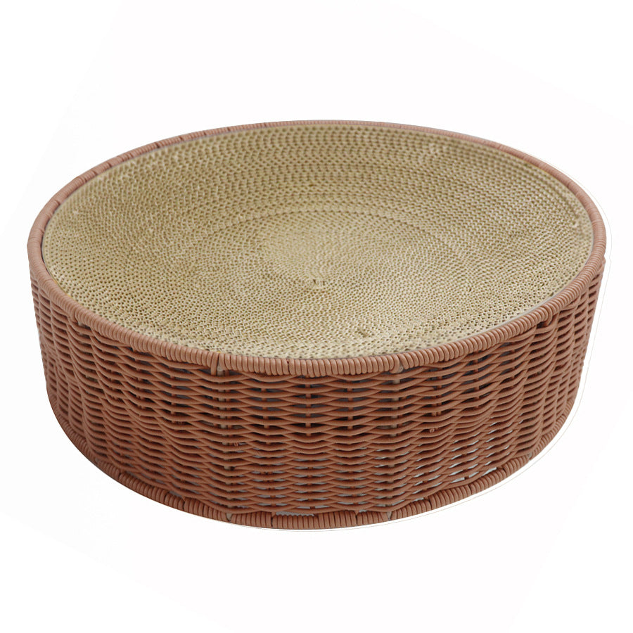 Round Scratching Board for Cats | High & Bury