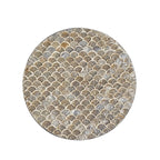 Round Serving Board made from Noble Shells | High & Bury