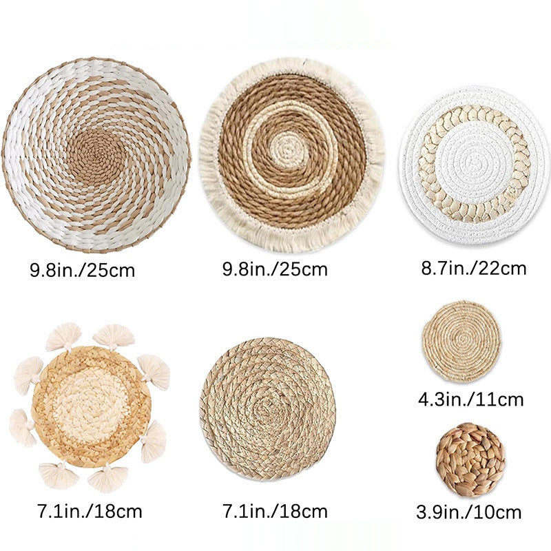 Round Tablecloth made of Natural Materials | High & Bury