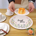 Round Tablecloth with Mandala Pattern | High & Bury