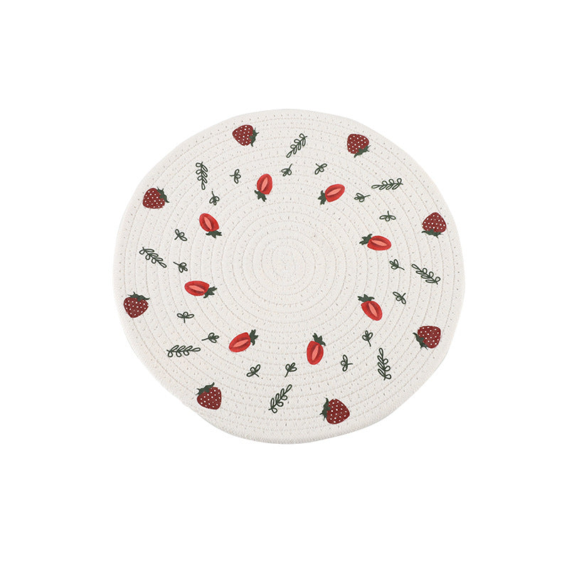 Round Tablecloth with Mandala Pattern | High & Bury
