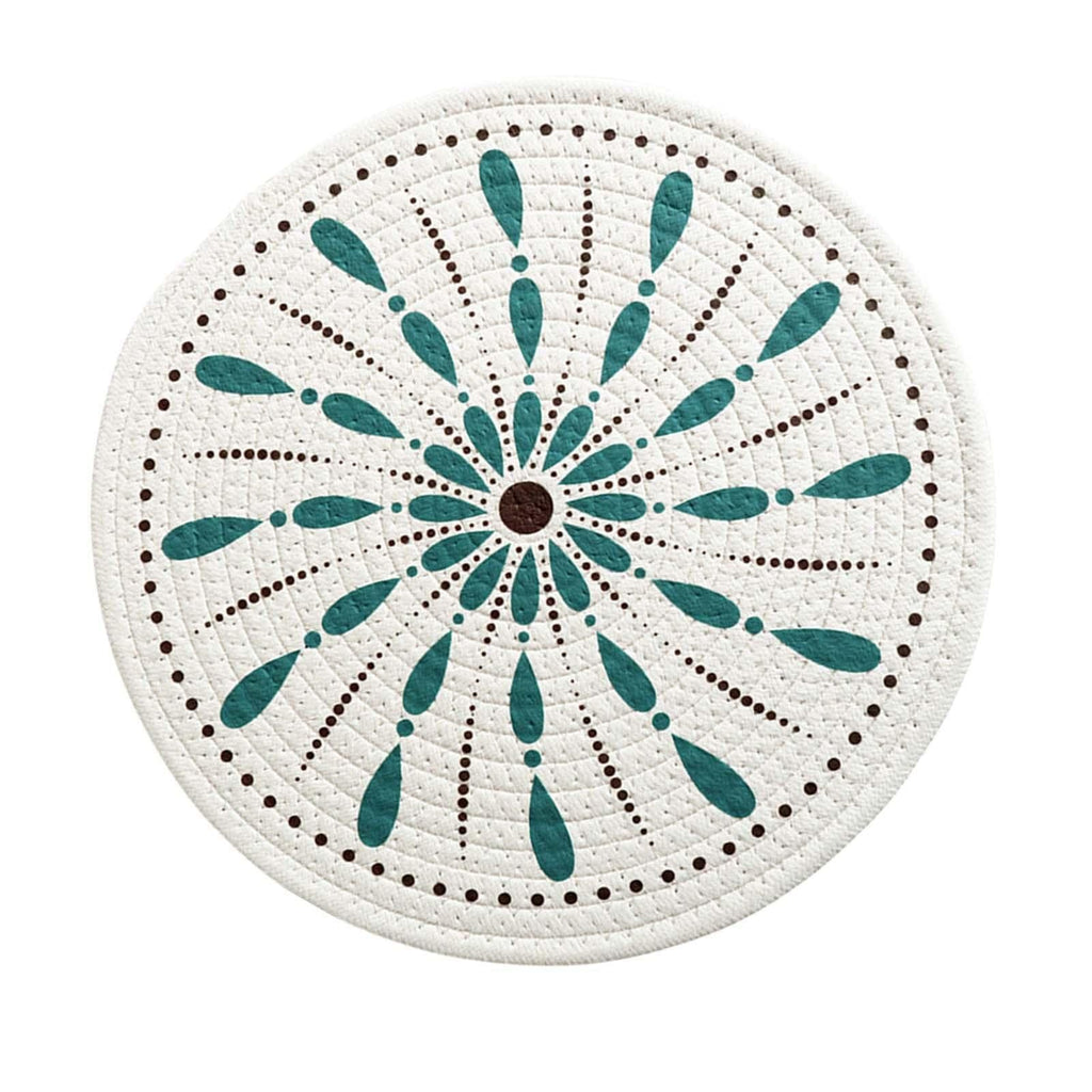 Round Tablecloth with Mandala Pattern | High & Bury