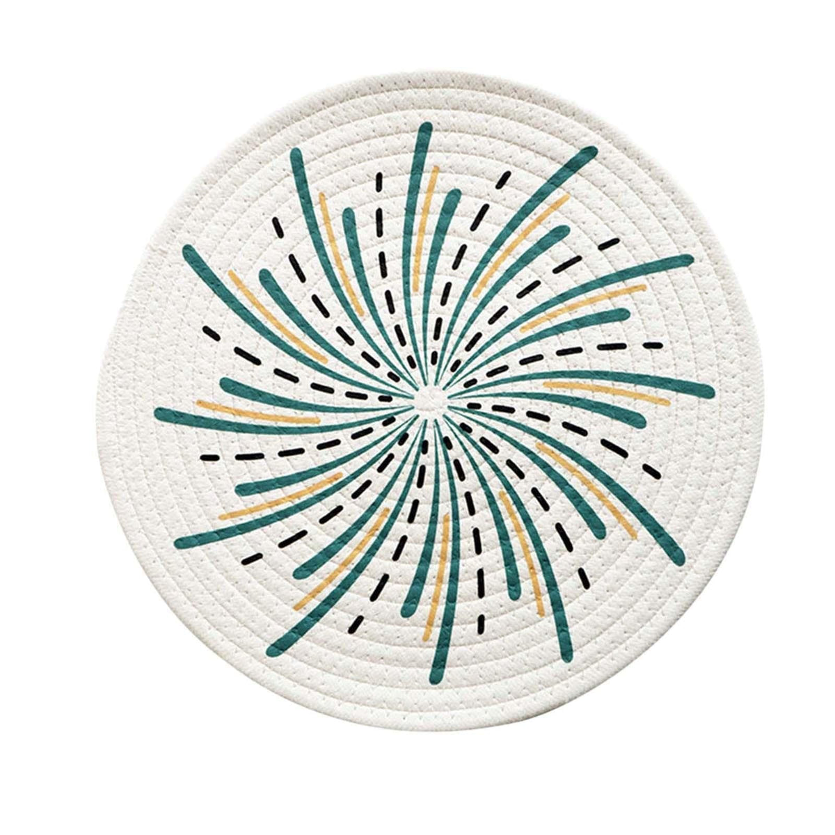 Round Tablecloth with Mandala Pattern | High & Bury