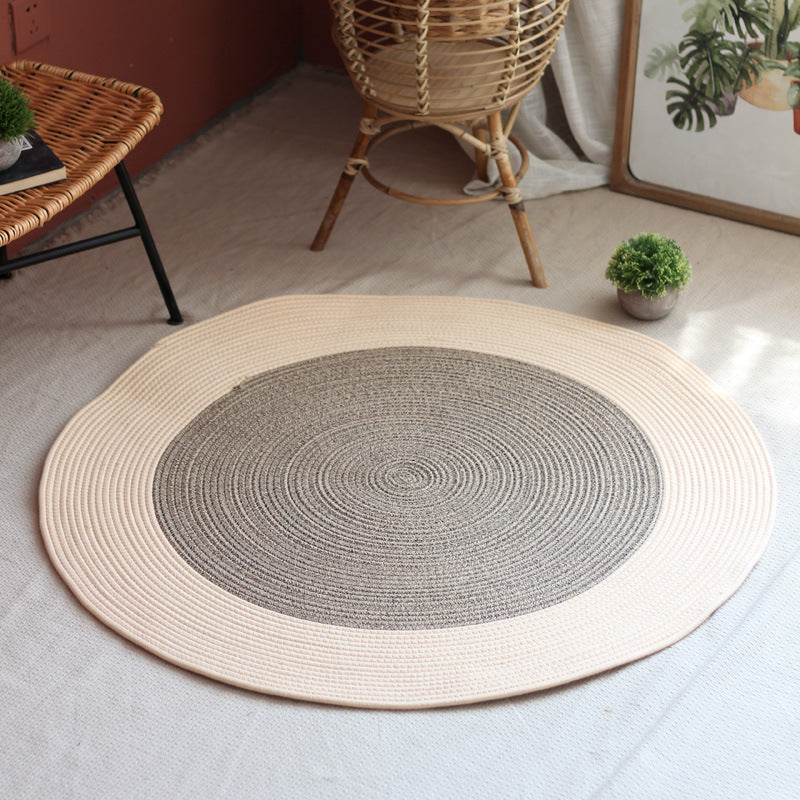 Round Woven Rug | High & Bury