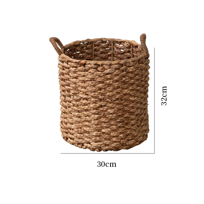 Round Woven Storage Bin | High & Bury