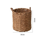 Round Woven Storage Bin | High & Bury