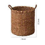 Round Woven Storage Bin | High & Bury