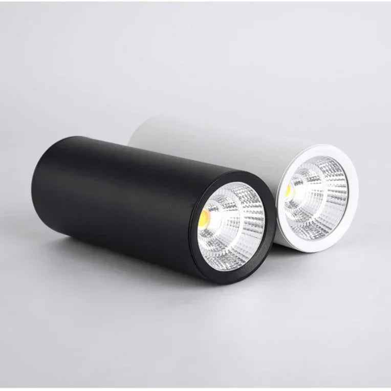 Rowanvale Black LED Surface Mounted Downlight