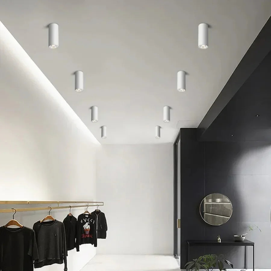 Rowanvale White LED Surface Mounted Downlight