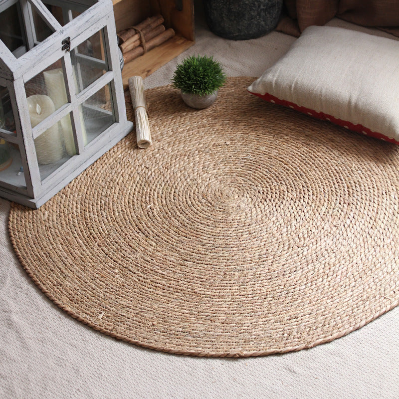 Rug Woven 47 Inch Solid Color | High & Bury